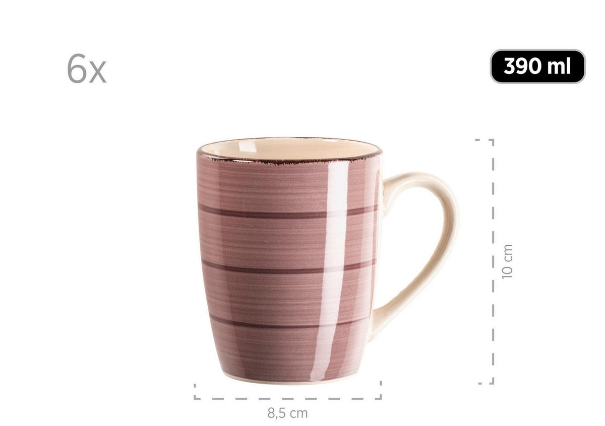 FRÜHSTÜCKSSERVICE FRÜHSTÜCKSSERVICE, 931950 - Beere, Basics, Keramik - Mäser