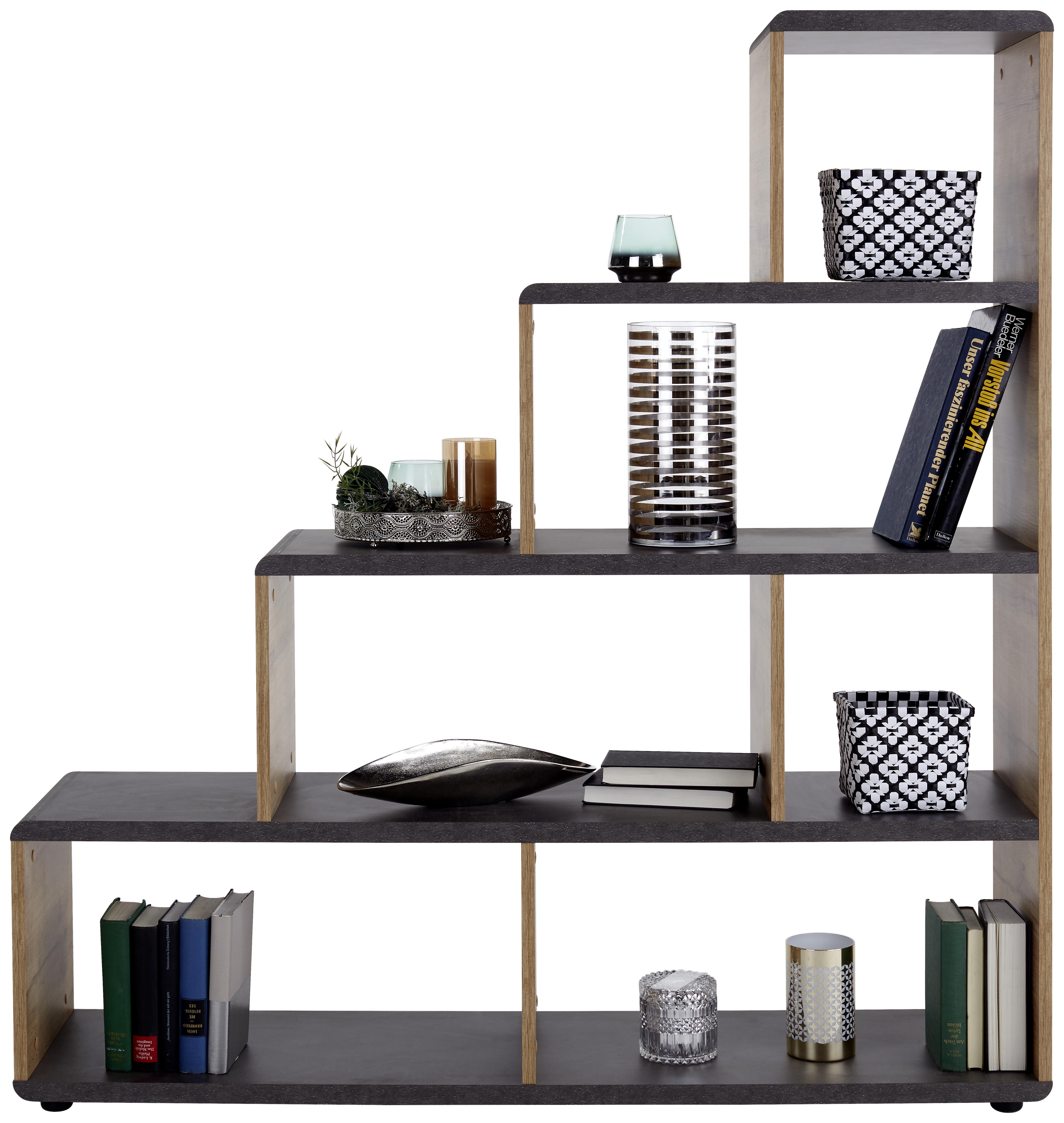Regal Fontana Ftr03 - hrast wotan, Moderno (139/148/35cm) - Mömax