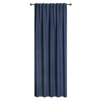 Készfüggöny Struktur 137/245 - kék, Basics, textil (137/245cm)