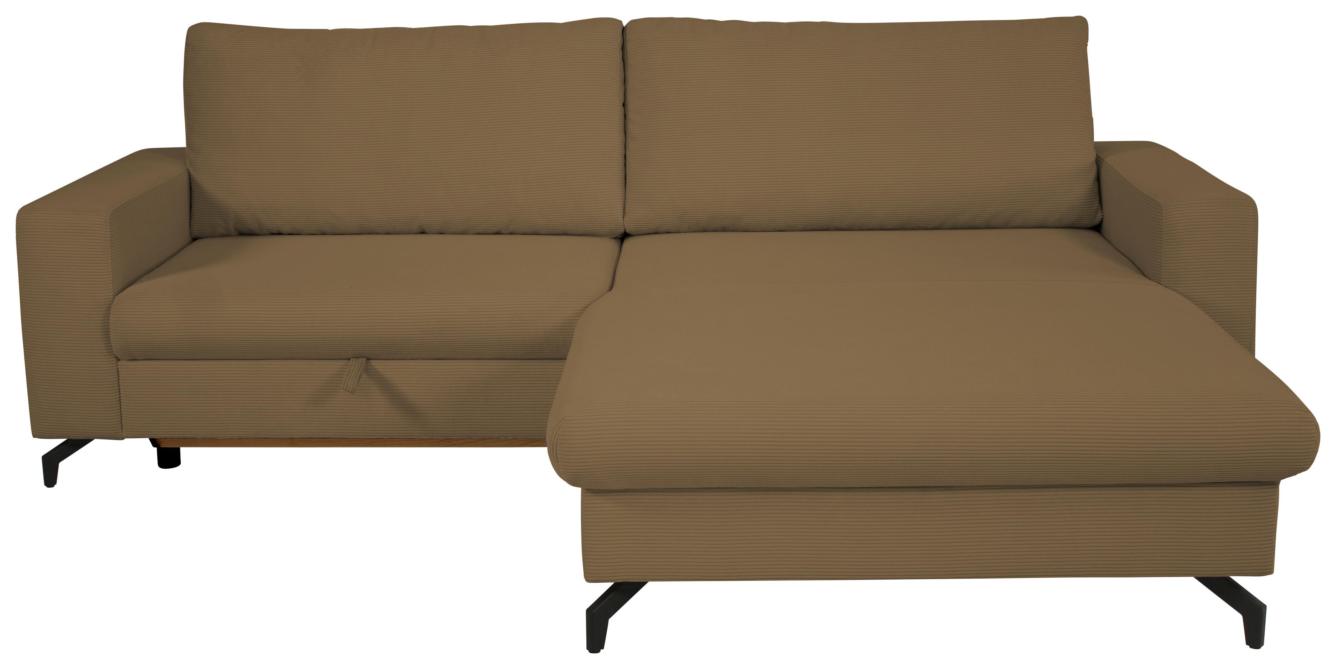 Kutna Garnitura Clara - svijetlo smeđa, Moderno, tekstil (240/177cm) - Modern Living