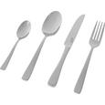 Besteckset Vivo Voice Basic 24 Tlg. - Chromfarben, KONVENTIONELL, Metall (25,5/25,5/30cm) - Vivo