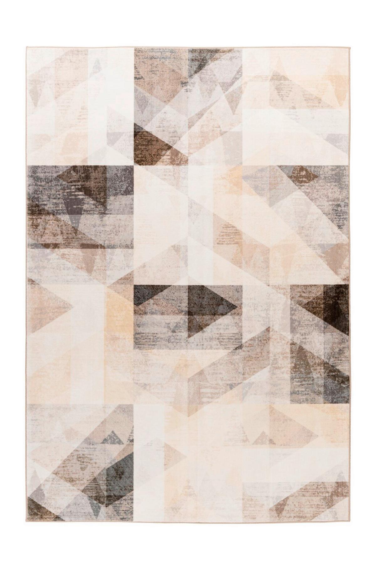 TEPPICH SAPHIRA 900 GRAU / BEIGE - Beige/Grau, Konventionell, Textil (80/150cm) - Kayoom