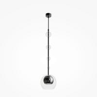 PENDELLEUCHTE ROS - Schwarz, Modern, Metall (16/74cm) - MAYTONI