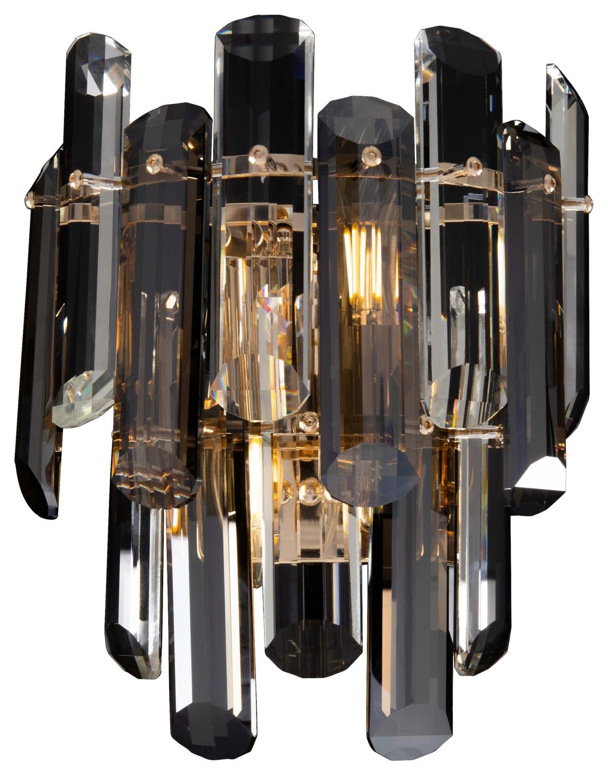 WANDLEUCHTE FLARE - Goldfarben, Basics, Glas/Metall (22,3/27/12,5cm) - MAYTONI