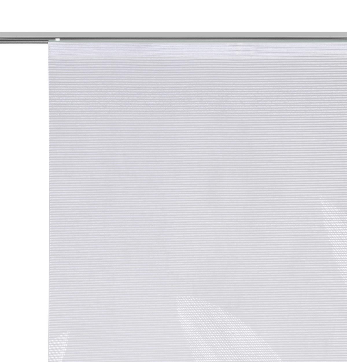 ZASŁONA PANELOWA ABIGAIL - szary, Natur, tkanina (60/245cm) - Novel