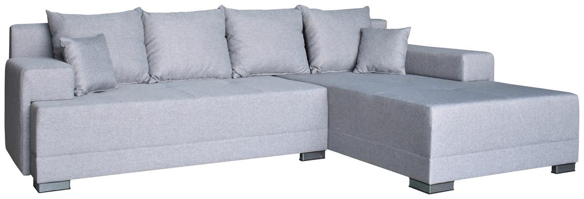 Canapea modulară CALA - gri deschis, Modern, plastic/lemn (265/74/177cm) - Modern Living