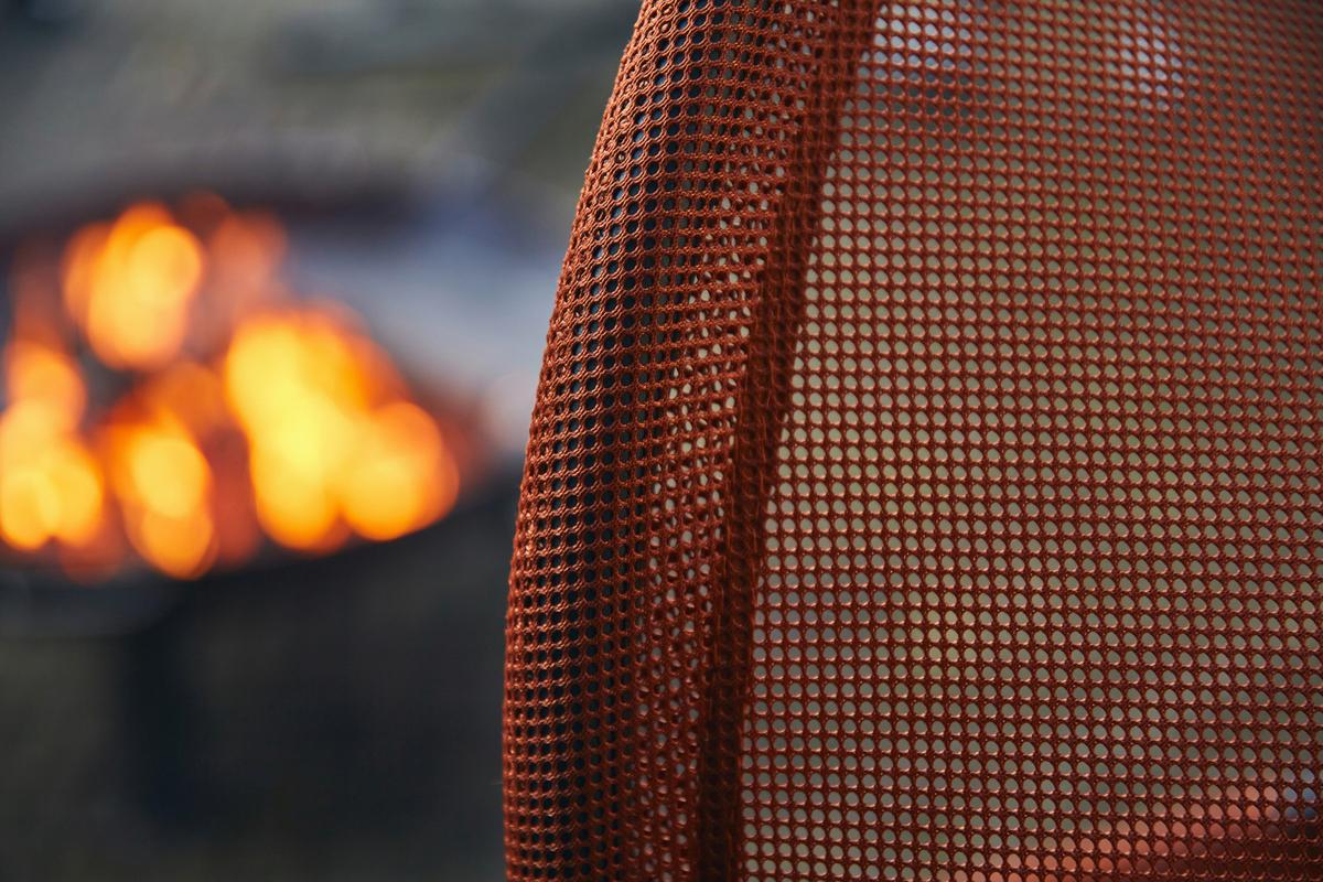 HÄNGESESSEL N85548 - Anthrazit/Rot, KONVENTIONELL, Kunststoff/Textil (123/192/102cm) - Siena Garden