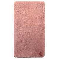 Blană artificială Caroline 1 - roz antic, textil (80/150cm) - Mömax