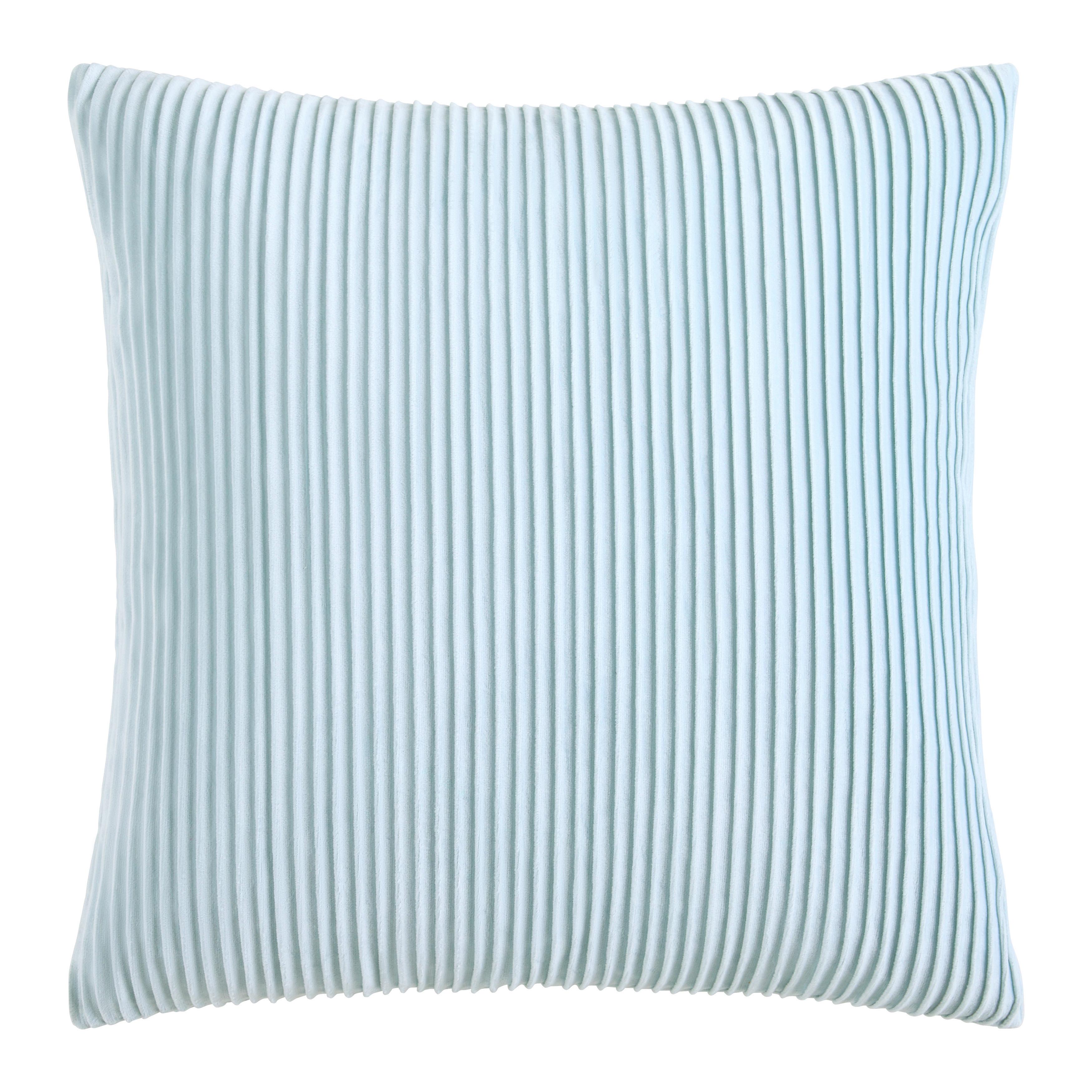 Zierkissen Melania Blau ca. 45x45cm - Blau, ROMANTIK / LANDHAUS, Textil (45/45cm) - Modern Living