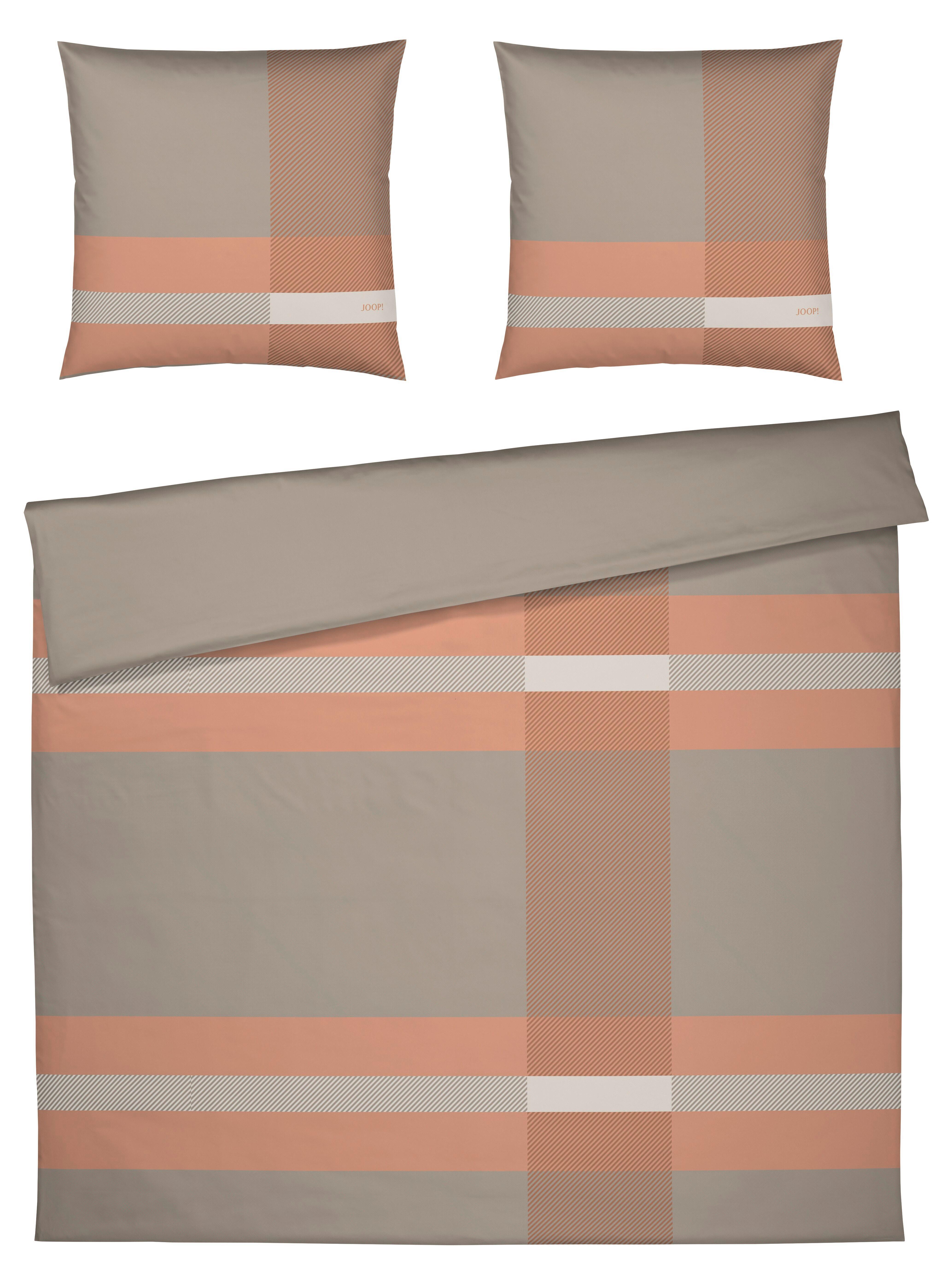 POŚCIEL JOOP! MODERN - miedziany, Design, materiały naturalne/tkanina (200/220cm) - Joop!