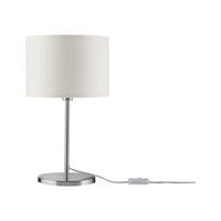 Tischleuchte Tessa in Creme max. 40 Watt - Creme, Design, Textil/Metall (25/45cm) - Paulmann
