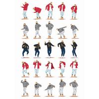 Postkarte Junique in Bunt - Multicolor, Basics, Papier (10,5/14,8cm) - Juniqe