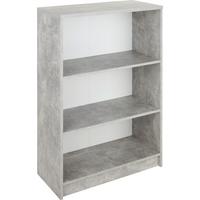 Regal 4-you New Yur02, Siva, Bela - siva/črna, Moderno, leseni material (74/111,5/34,6cm) - Mömax