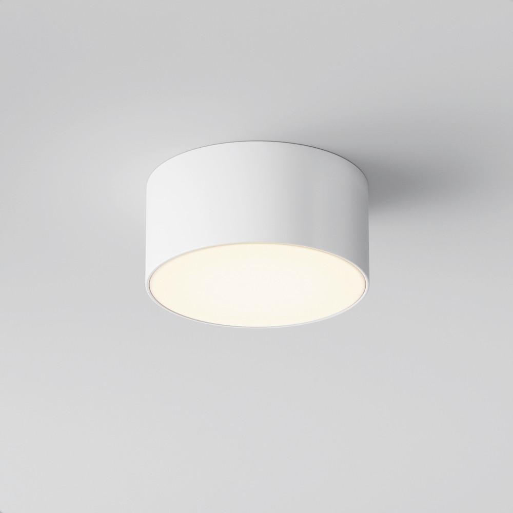 AUSSENDECKENLEUCHTE ZON IP - Weiss, Modern, Metall (12/5,8cm) - MAYTONI