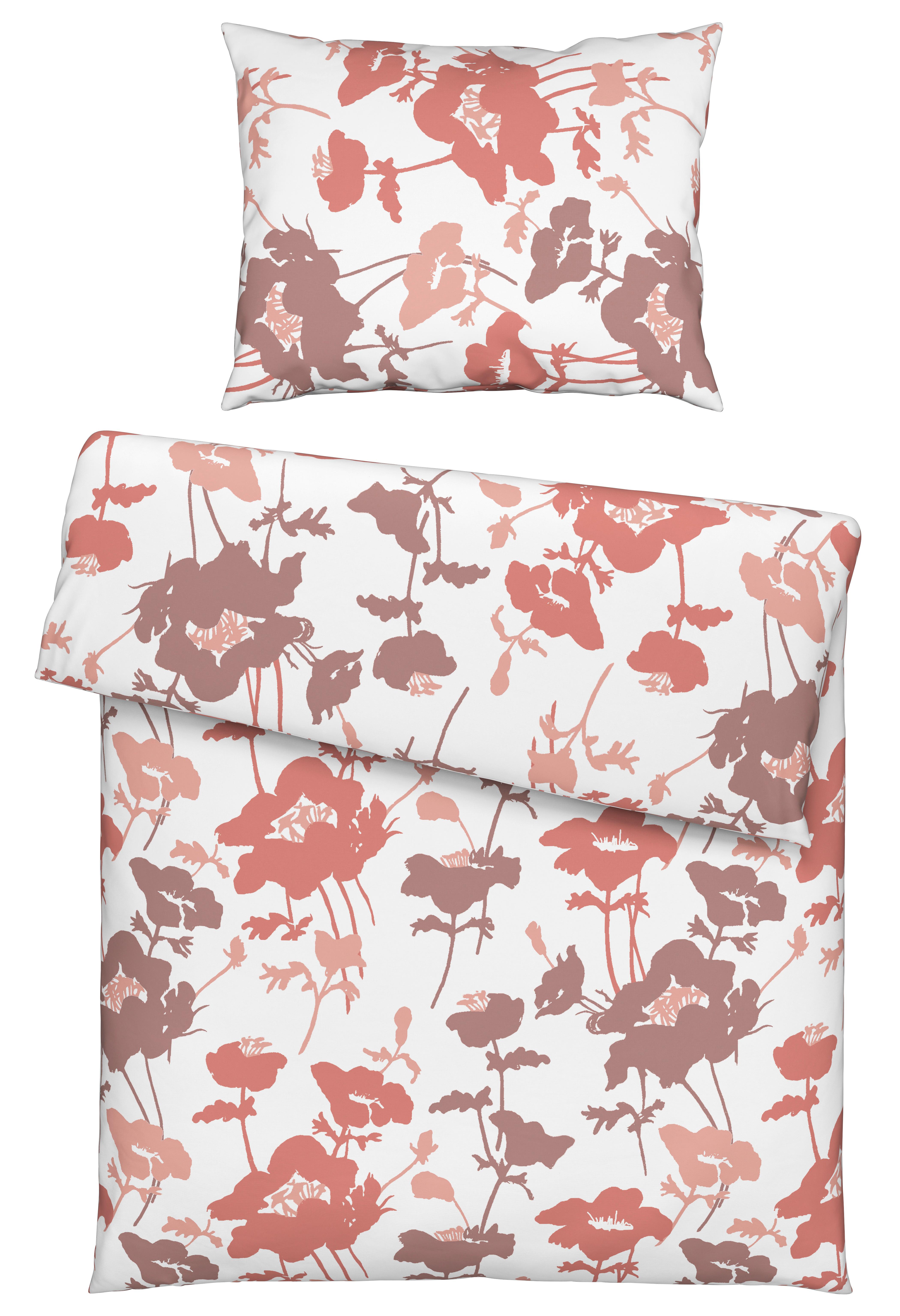 Posteljnina Lea - roza, Konvencionalno, tekstil (140/200cm) - Modern Living