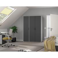 DULAP  USI ROTATIVE VOYAGER - alb/gri, Modern, material pe bază de lemn (140/194/53cm) - Modern Living
