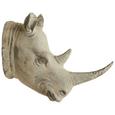 Dekotier Rhino Grau - Grau, LIFESTYLE, Kunststoff (53/63,5/33cm) - Modern Living Dekotier Rhino Grau - Grau, LIFESTYLE, Kunststoff (53/63,5/33cm) - Modern Living