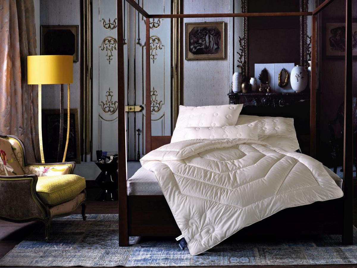 KOŁDRA LETNIA CONCERTO LIGHT - szampanowy, Basics, tkanina (135/200cm) - Billerbeck