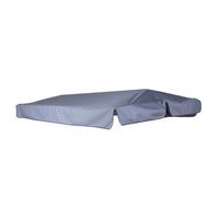 Ersatzdack Parma Grau - Grau, Basics, Textil (40/10/214cm) - Gardenson