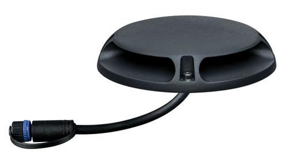Wegeleuchte Plug&Shine max. 6 Watt - Anthrazit, Design, Metall (16/3,2cm) - Paulmann