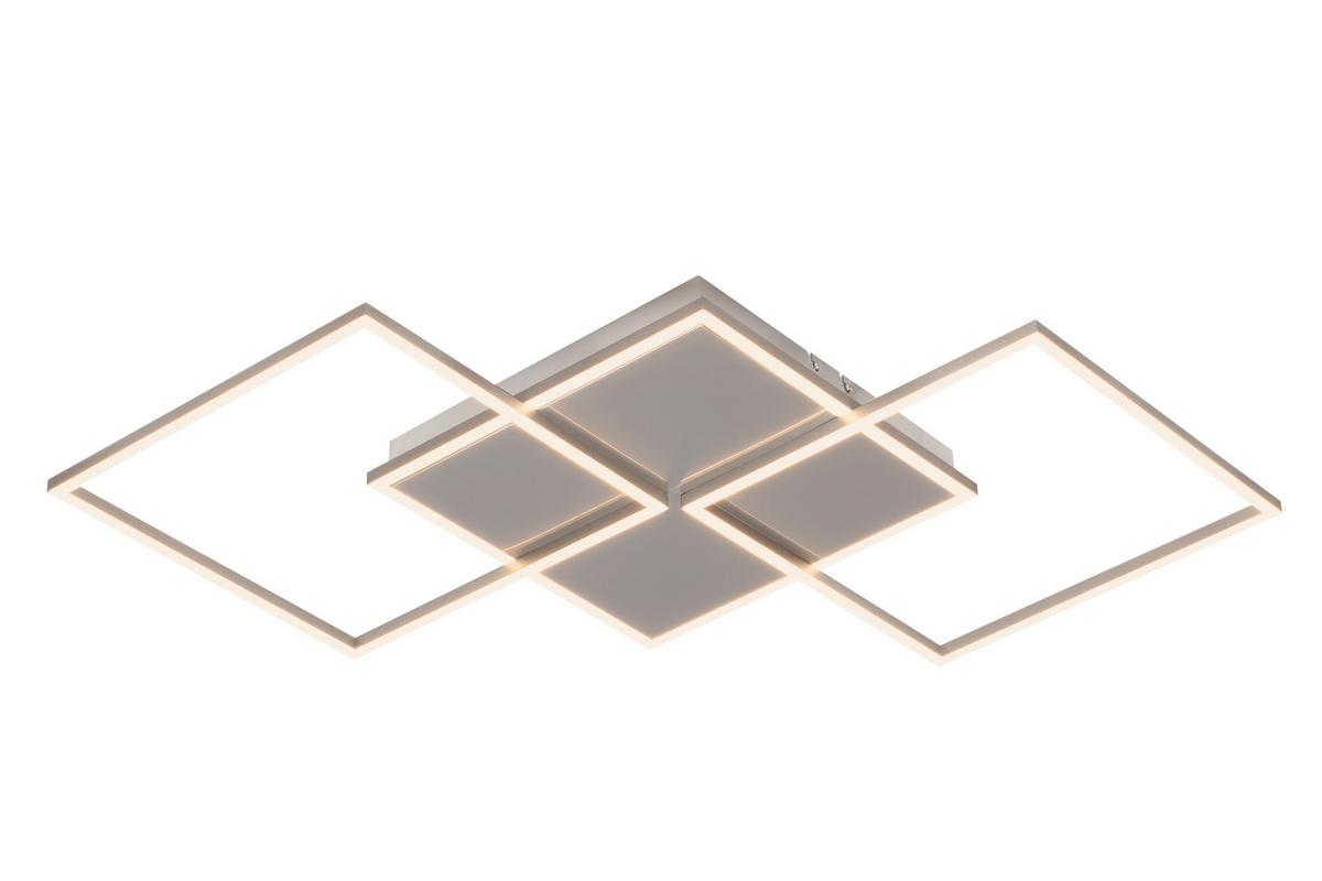 LAMPA SUFITOWA LED GIGA 6 *SBN* - biały, Design, tworzywo sztuczne/metal (100/49,5/5,8cm) - Novel