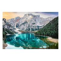 Glasbild Multicolor ca. 120x80cm - Multicolor, Basics, Glas/Papier (120/80cm)