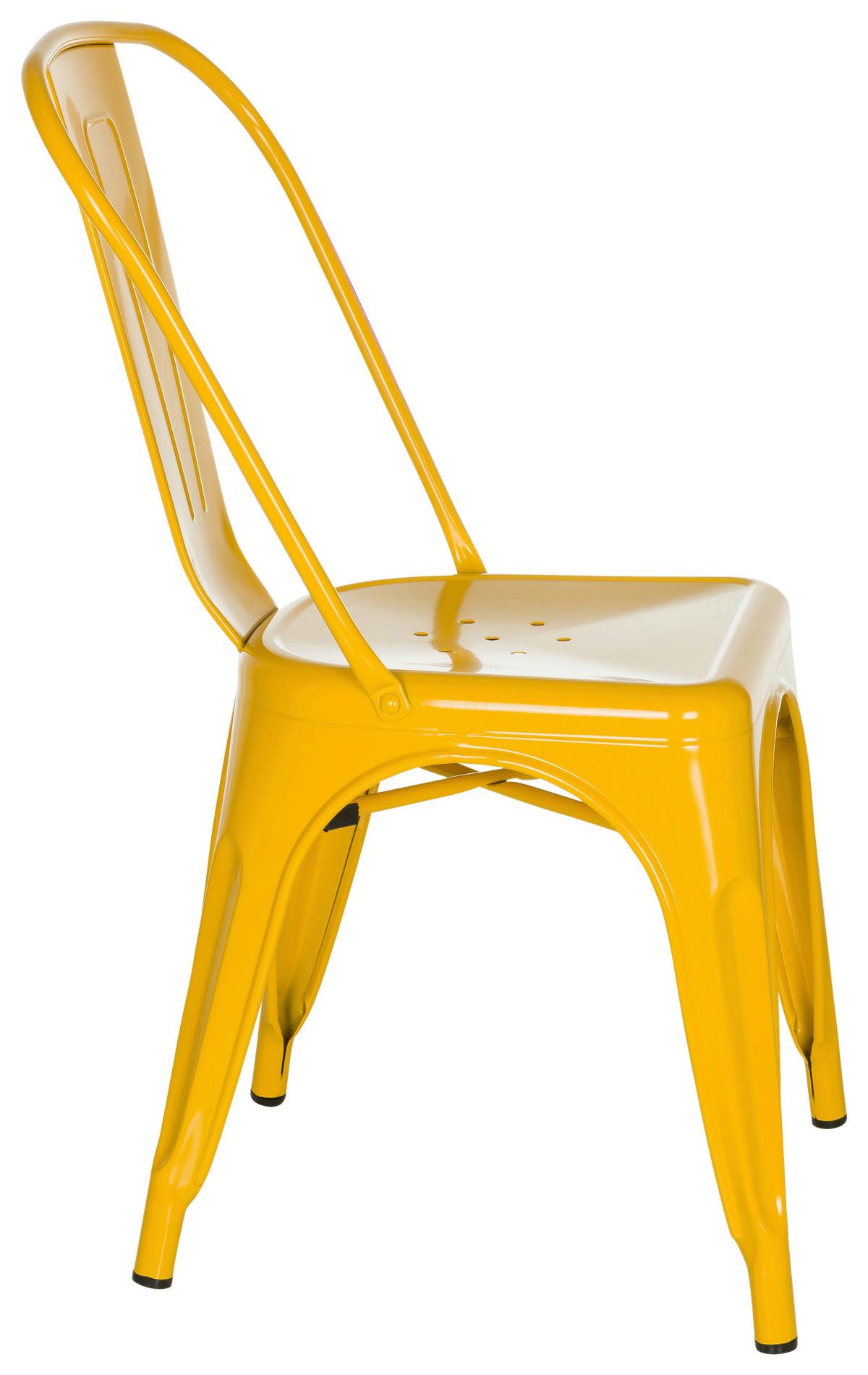 Stol Vantaggio Comfort, Rumena - rumena, Basics, kovina (44/84/54cm) - MID.YOU