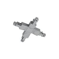 Schienensystem-Verbinder Duoline Titanfarben - Titanfarben, Basics, Kunststoff (16/2/17cm) - Trio Leuchten