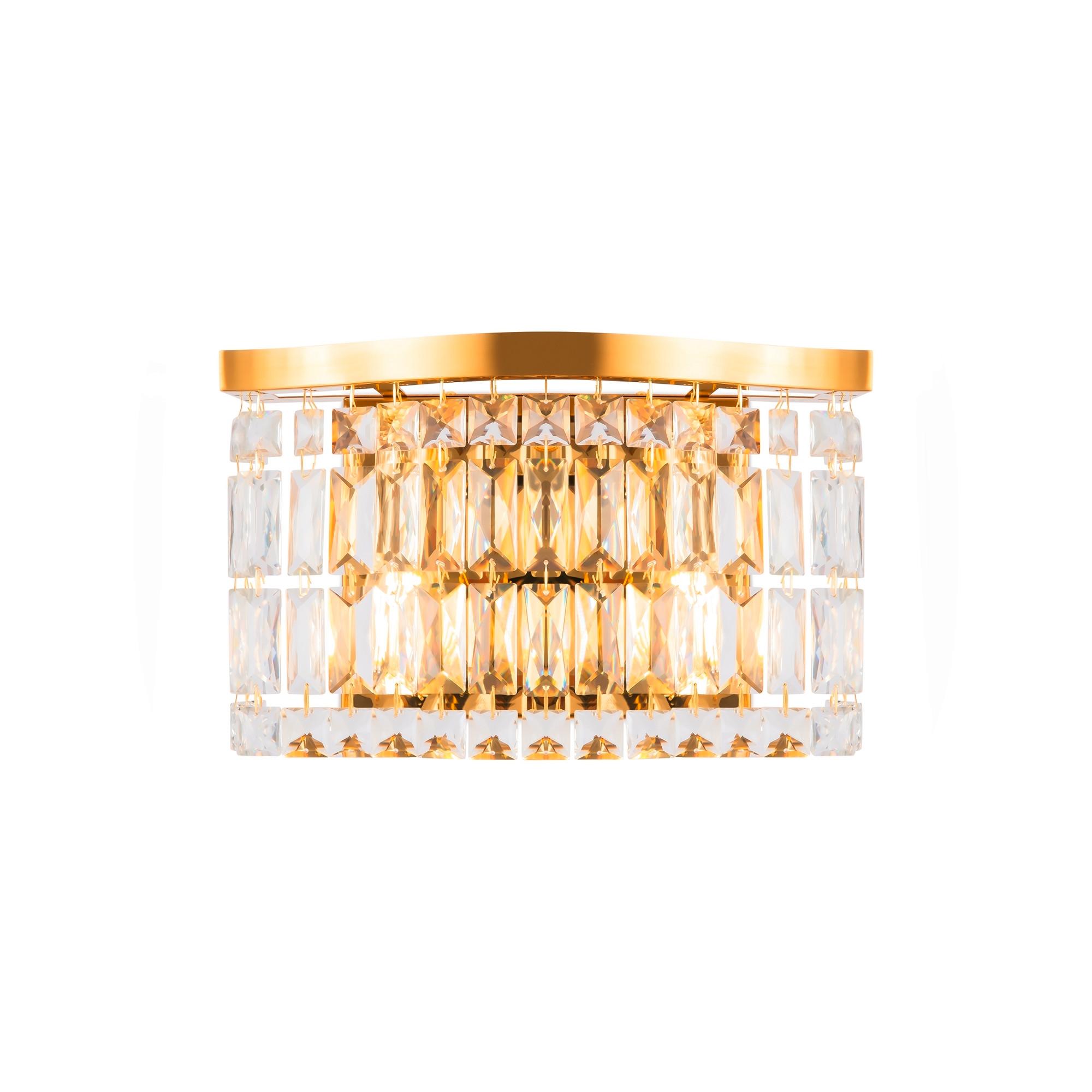 WANDLEUCHTE DUNE - Goldfarben, Trend, Metall (31/10.5/18cm) - MAYTONI