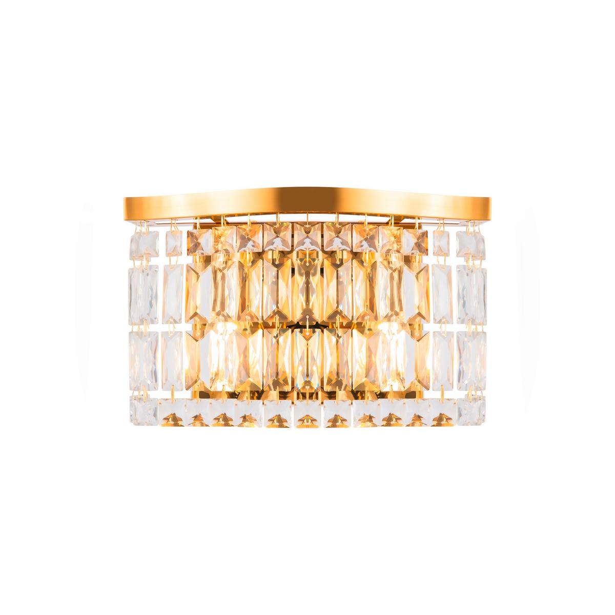 WANDLEUCHTE DUNE - Goldfarben, Trend, Metall (31/10.5/18cm) - MAYTONI
