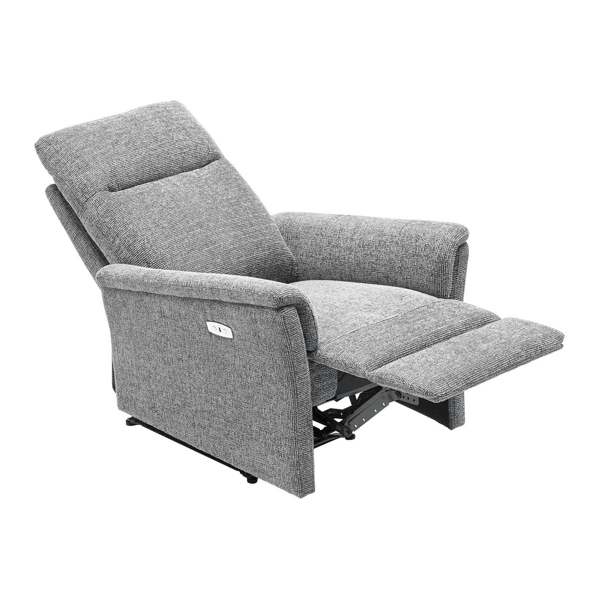 Sitzgarnitur Florenz Dunkelgrau, 3-teilig - Dunkelgrau/Schwarz, MODERN, Holz/Kunststoff (180/103/88cm) - Mömax