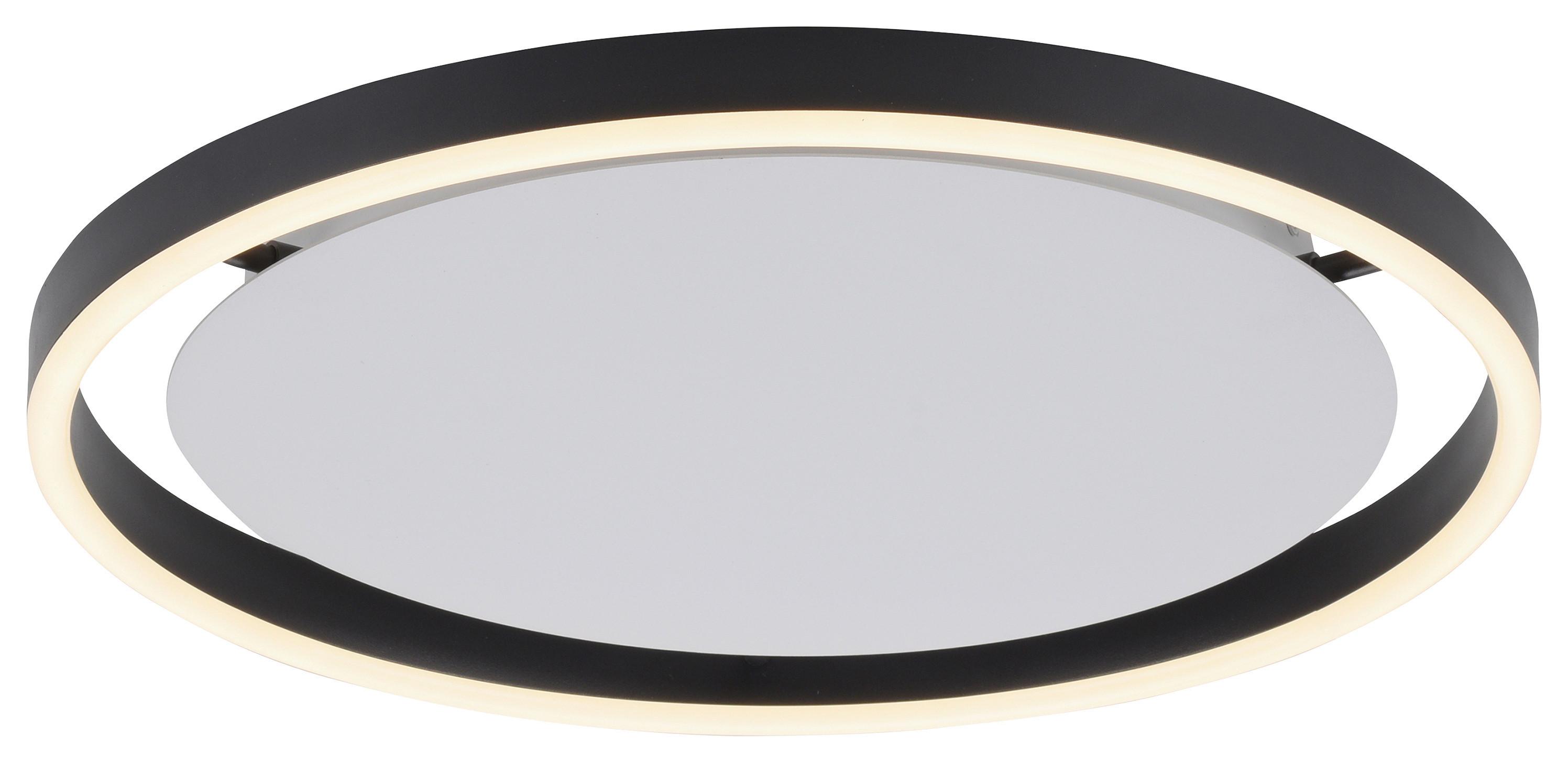 LAMPA SUFITOWA LED 15391-13 RITUS - antracytowy, Trend, tworzywo sztuczne/metal (39,3/5,3cm)