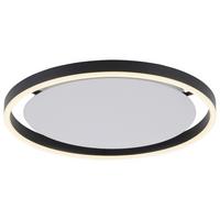 LAMPA SUFITOWA LED 15391-13 RITUS - antracytowy, Trend, tworzywo sztuczne/metal (39,3/5,3cm)