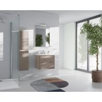 MASCĂ PENTRU LAVOAR IRIS - taupe/antracit, Modern, material pe bază de lemn (60/51/46cm)