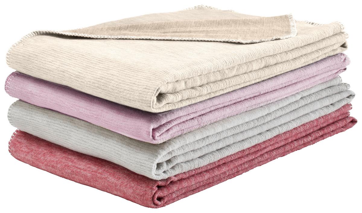 PLED LEELA - kolor naturalny, Basics, tkanina (140/200cm) - Bio:Vio