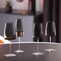 Sektglas Nicki In Schwarz Ø Ca. 6,6cm - Schwarz, Modern, Glas (6,6/25cm) - Gourmesto