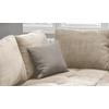 CANAPÉ D'ANGLE ALVITO - gris/Beige, Design, textile/bois (202/298cm) - P & B