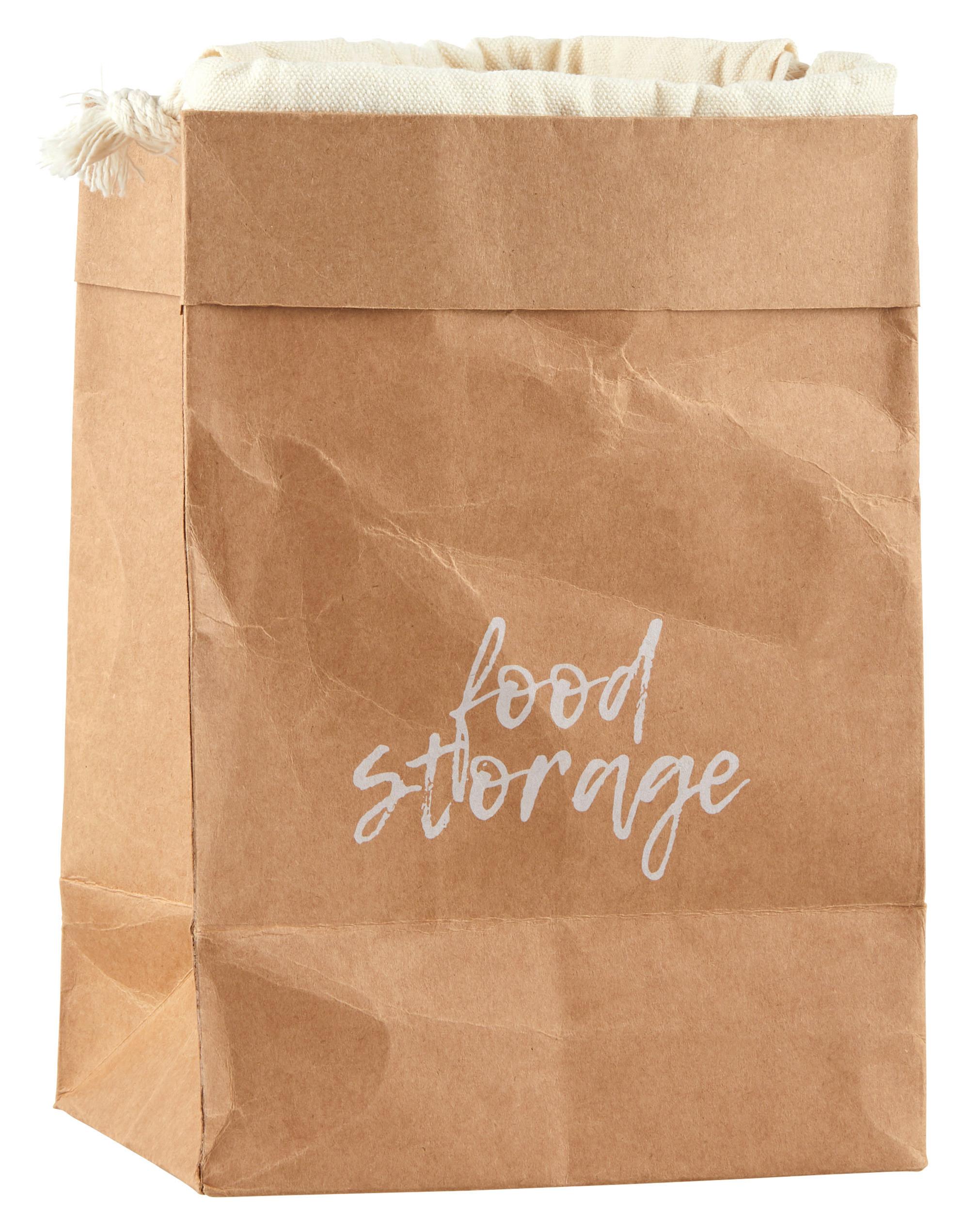 Univerzális Tasak Food Bag - natúr színű, Modern, papír (16/22/11cm) - ecoTree