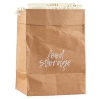 Univerzális Tasak Food Bag - natúr színű, Modern, papír (16/22/11cm) - ecoTree