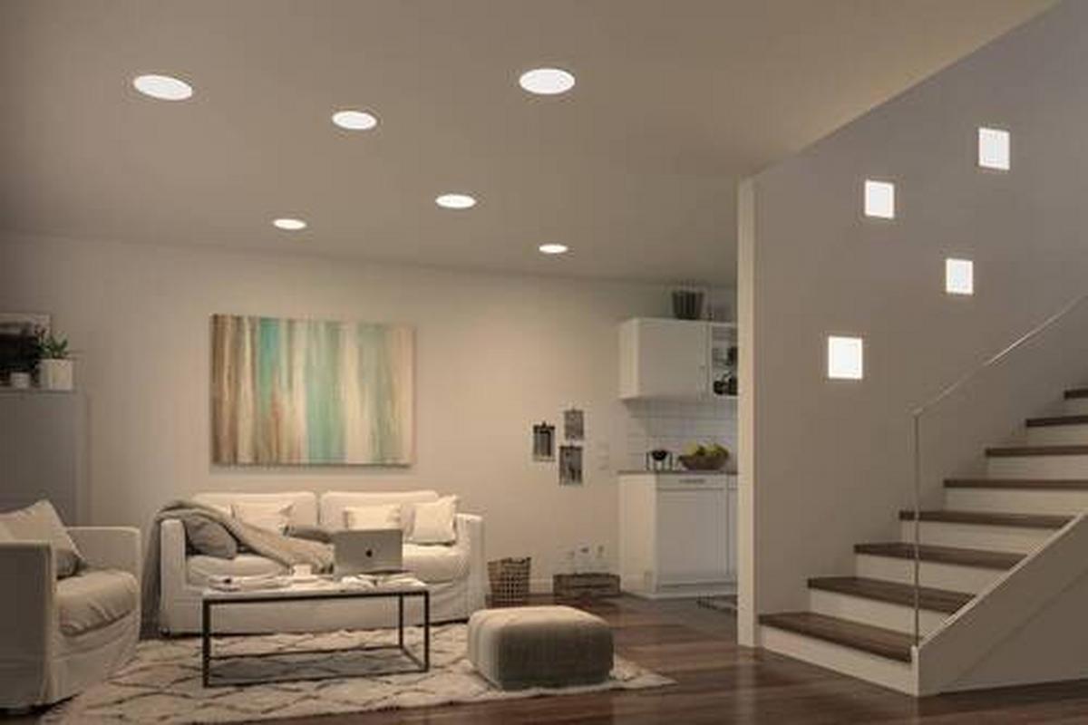 LED-Paneel Veluna VariFit in Weiß max. 17,5 Watt - Design, Kunststoff (18,5/1cm) - Paulmann
