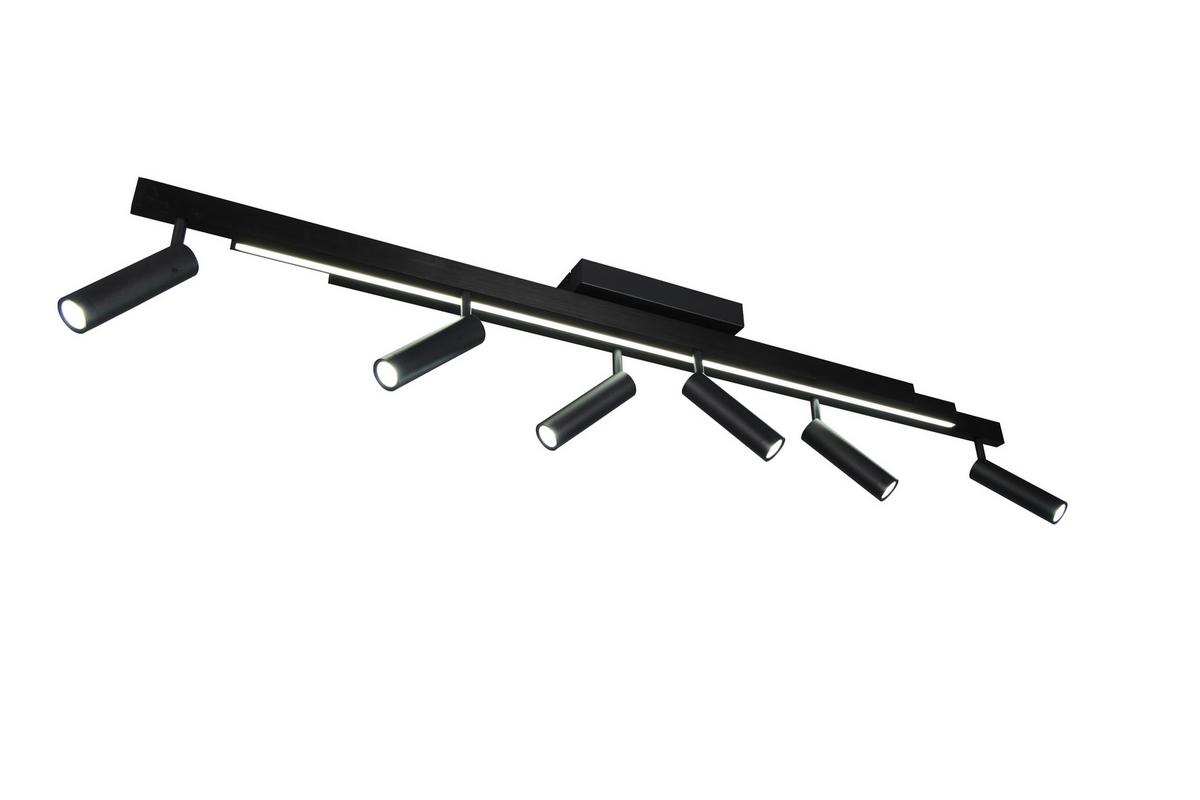 LED-Strahler Zeno Schwarz max. 18 Watt - Schwarz, Basics, Metall (180/23/8,5cm) - Trio Leuchten