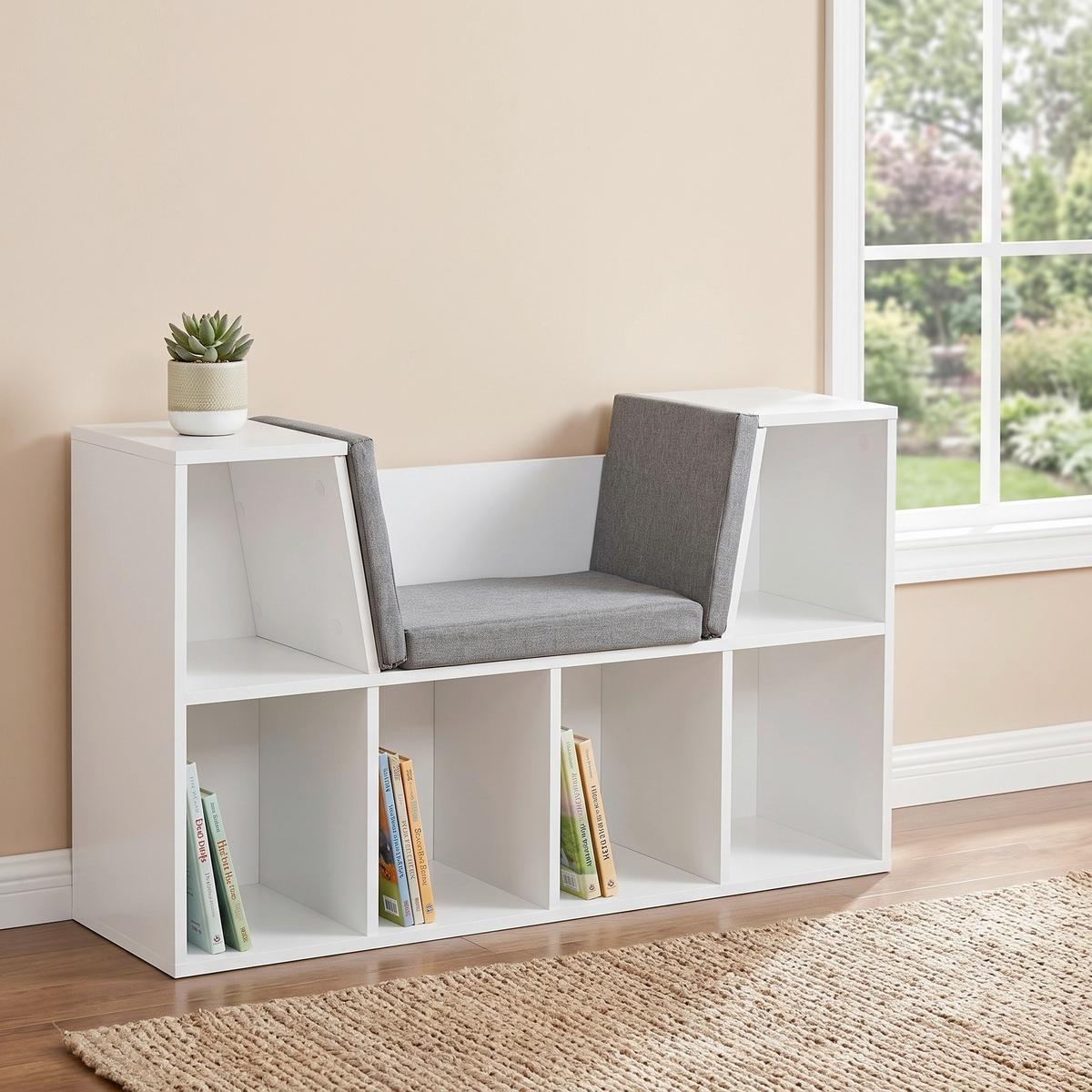 Etajeră Wl6.068 - Modern, material pe bază de lemn (101,5/61,5/30cm) - MID.YOU
