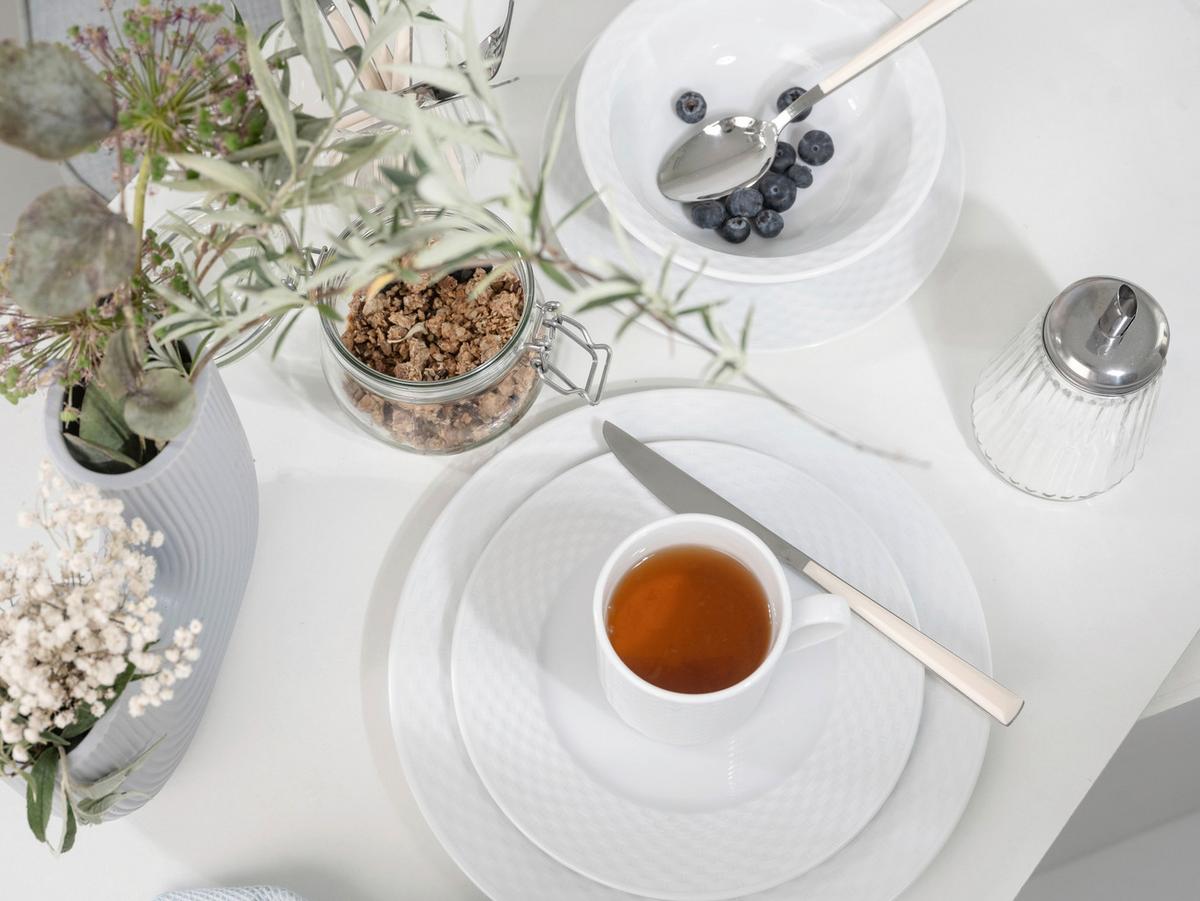 Kombinirani Servis Polo, 16-Delni - bela, Basics, keramika - Creatable