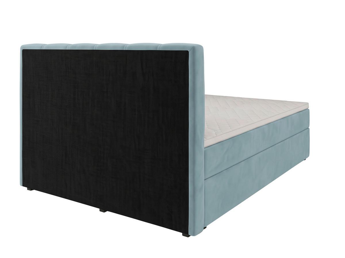 Boxbett Dana -Based- - Türkis/Schwarz, Kunststoff/Textil (140/200cm) - Based