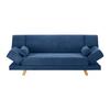 Zofa S Posteljno Funkcijo Funky, Modra - modra/naravne barve, Moderno, tekstil/les (183/73/79cm) - Bessagi Home