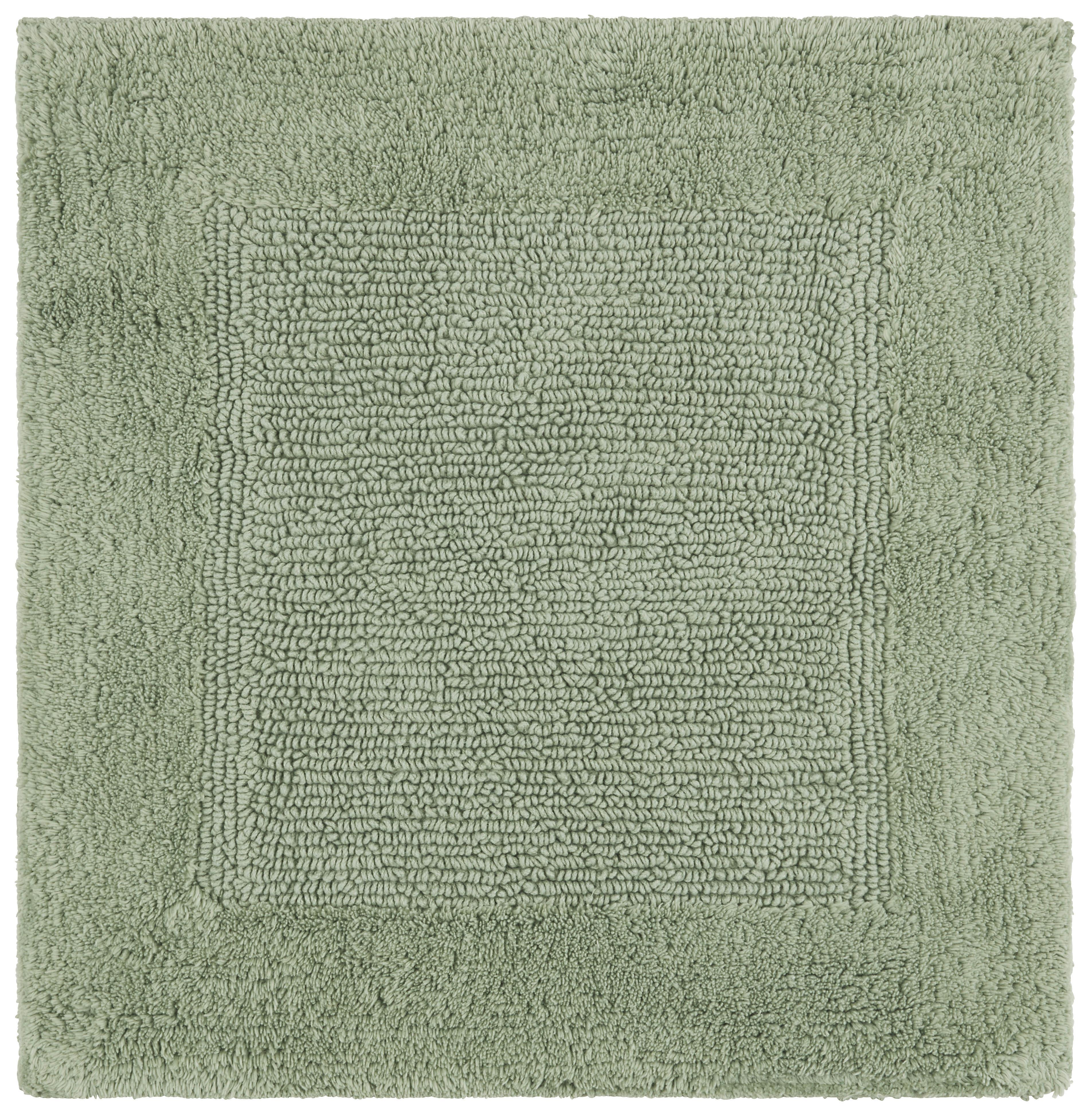 BADRUMSMATTA KAREN - ljusgrön, Klassisk, textil (50/50cm) - Premium Living