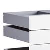 LÅDSET UNIT -BASED- - vit, Modern, trämaterial (91/83/47cm) - Based