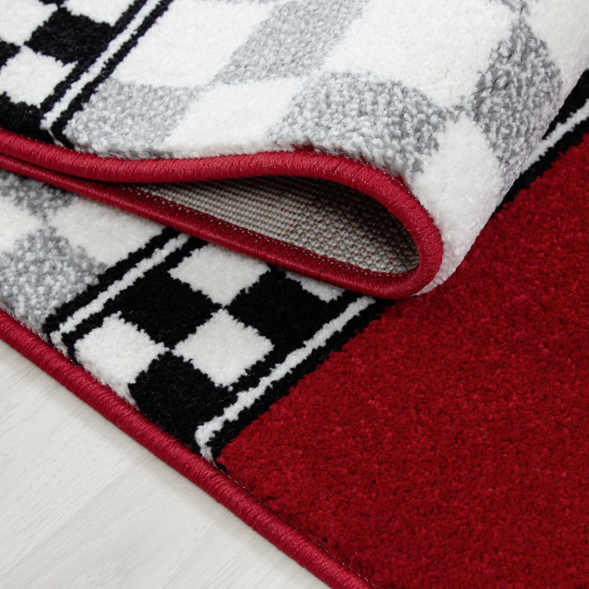Kinderteppich Kids Rot ca. 120x170cm - Rot, Trend, Textil (120/170cm)