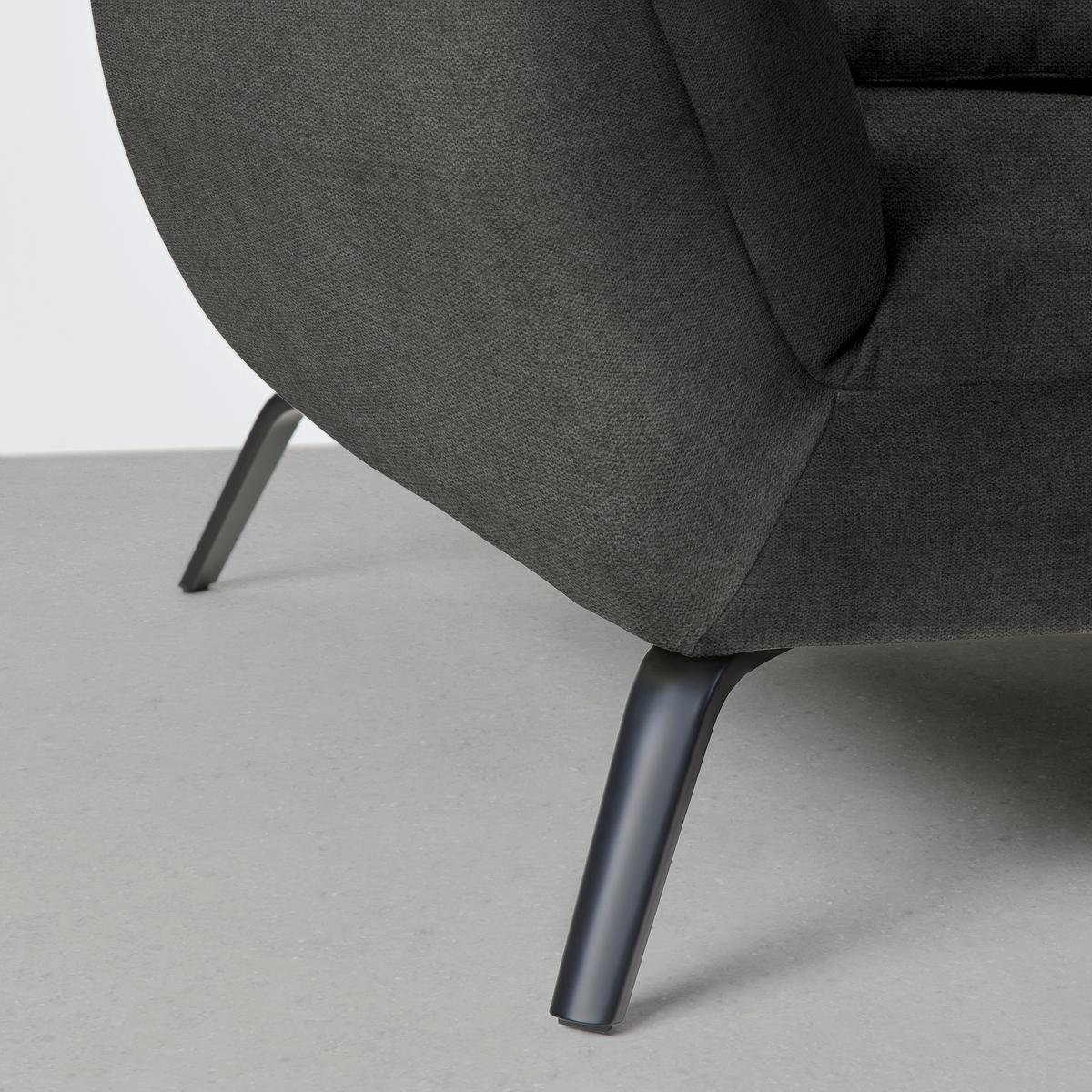 Wohnlandschaft Trendy Anthrazit - Anthrazit/Schwarz, MODERN, Holzwerkstoff/Textil (310/93/250cm) - Premium Living