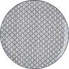 MATTALLRIK SHIVA - vit/svart, Lifestyle, keramik (26/2,5cm) - Modern Living